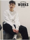 メンズスパイラルパーマ