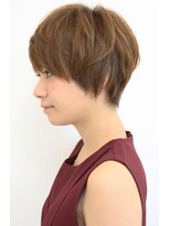 レウナ 外苑前(Reuna)&nbsp;前髪あり　コンパクトで可愛いショートボブ　ミニショート