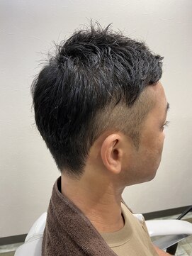 メンズヘアーサロンオーザ ２ブロックスタイル