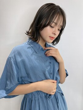 ディレクト 新宿(Direct) シースルーバング×ダークアッシュ☆