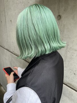 ヘアーデザイン アルエ(HAIR×design ARUE) ミントグリーン