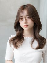 ハバナ 新宿(HAVANA)&nbsp;20代30代/大人かわいい/小顔レイヤー/オリーブグレージュ/韓国