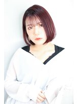 デヴェロペ(Devellope.)&nbsp;【Devellope.】シンプルボブ　チェリーレッド