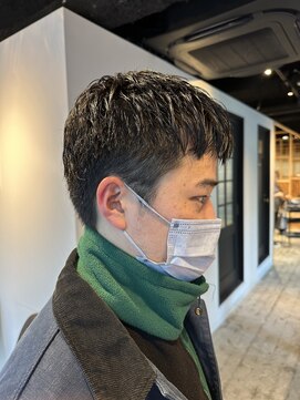 ザウィロー 神保町店(The WILLOW) シンプルベリーショート【メンズサロン The WILLOW 神保町店】