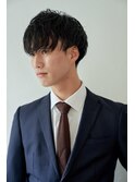 京都 メンズカット+アイブロウ