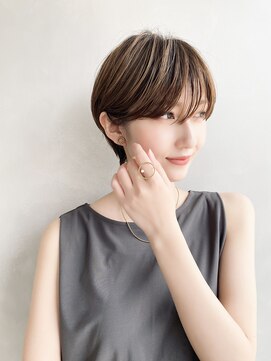 サークル(circle) クールショート20代30代40代50代小顔ショートボブベリーショート