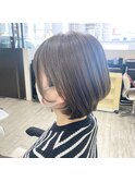 松山市/20代/30代/40代/伸ばしかけのショートボブ