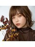 【カット無し】カラー+トリートメント+ブロー　￥11,550→￥7,700