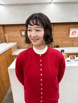 トゥコ(tuco)&nbsp;ボブパーマ　ボブ　ミニボブ　パーマ　前髪　前髪パーマ