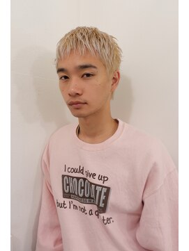 レコ 渋谷(LECO) メンズベリショケアブリーチホワイトミルクティーベージュ