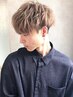 【最高にキマる★】ブリーチ＋カラー＋メンズカット￥12400