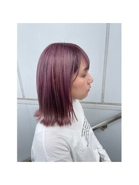 ヘアースタジオ ドゥドゥ(Hair Studio DoDo) lavender pink
