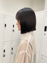 サンド 大阪梅田(sand)&nbsp;@eri_sand_ セミディ/ショートヘア/シアカラー/姫カット[大阪梅