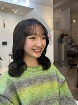 フレア(FLAiR) ２０代３０代大人可愛いまろやかオリーブグレージュ