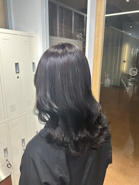 エトバイイオエ(et by ioe) 黒髪/ボブルフ/ネビージュ/小顔/ワンレン/髪質改善/グレージュ