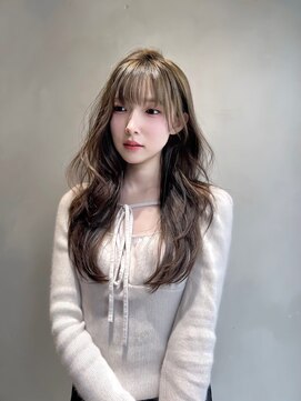 ニュートン(NEWTON) オリーブブラウン20代30代髪質改善ハイライトインナーカラー立川