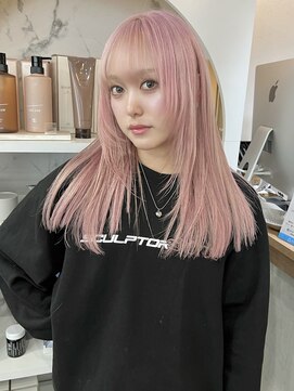 リヴ ウメダ(LIV umeda) ホワイトピンク/ブリーチ/ダブルカラー【梅田】