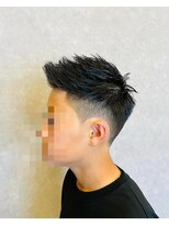 スター(STAR)&nbsp;爽やか☆/無造作ツーブロック/マッシュ/ナチュラル/メンズ