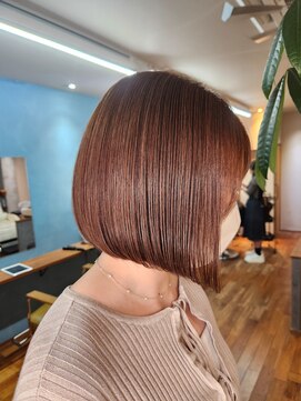 ヘアーリゾート マハナ(HAIR RESORT MAHANA) ショートレイヤー/ショートボブ/グレージュ/30代/20代艶カラー