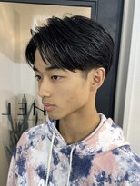 ベル 桑名(BHEL)&nbsp;三重桑名ニュアンスパーマシースルーマッシュ緩めセンターパート