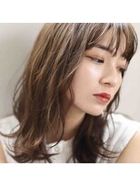 ヘアーサロン カミヤ(hair salon kamiya)&nbsp;ナチュラルミディアムスタイル
