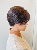 ショートボブx丸み
