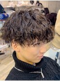 ツイストパーマツイストスパイラルパーマメンズパーマメンズヘ