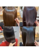 ラブハーツアンドビーヒガシウメダ(luve heart's And Be higashiumeda)&nbsp;ツヤツヤストレートパーマ