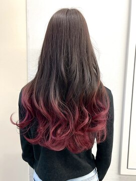 イース バイ アンブルリュクス 北千住(Ease by amble luxe) 前髪/くびれ/イメチェン/イヤリングカラー/ラベンダーカラー