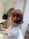 ボブパーマツヤカラー