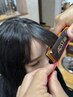 前髪命さん必見！前髪ストレートパーマ+カット