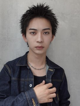 ラベル 渋谷(LAVEL) スパイキーショート/メンズパーマ/ピンパーマ/メンズカット