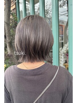 ツキ(tsuki.) 《tsuki.》layer bob × grey