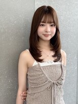 ルームバイシー 新宿(Loom. by Sea)&nbsp;大人ガーリー×ダークアッシュ[似合わせカット/ミディアム]