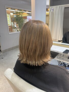 ウェーブ(WAVE) ベージュ/グレージュ/ヘーゼルブラウン