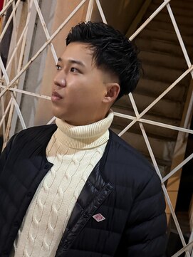 スパイキーショート　/フェード　/刈り上げ　/簡単セット