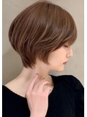 【elcot】大人かわいい小顔ショートボブショートヘア
