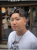 外人風メッシュ