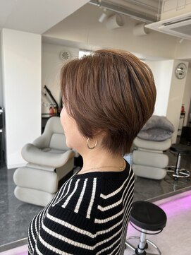 ルージュシー 堀江(RU10C) 【明るめ白髪ぼかしカラー】