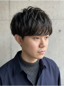 オールデイハローズ 京都駅前店(ALL DAY HELLO`S) 20代30代40代50代60代 メンズ黒髪ニュアンスマッシュ#5