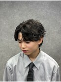 ツイストスパイラルパーマ、ミックスパーマスタイル、池袋メンズ