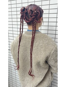 ヘアアンドデイスパ アグー(hair&dayspa AGU) SHIZUKA☆360°どこからみても可愛いヘアセット