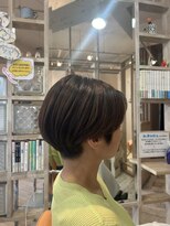 アシャ ヘアー ソリューション 神戸店(asha hair solution)&nbsp;イメチェン/ピンクベージュ/アンブレラカラー/前髪/摂津本山