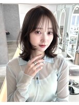 サンドイエナ 横浜店(sand yena)&nbsp;くびレイヤーエモージュ愛されショートボブ艶髪マッシュハンサム