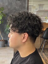 フレイム(FLAME)&nbsp;波巻きパーマツイストスパイラルパーマメンズ東区新潟駅