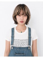 バポス ヘアサロン (BAPOS Hair Salon) アンブレラアンダーカラーショート