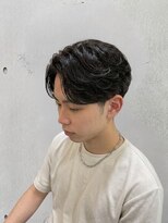 アッシュ 八王子みなみ野店(Ash)&nbsp;センターパート×フェザーパーマ　八王子みなみ野