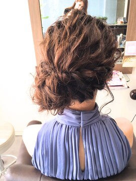 ハートライン(hair bridal Heart Line) セットアレンジ