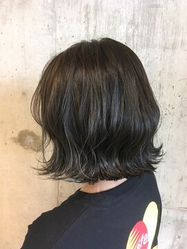 エイト マカビ 沖縄真嘉比店(EIGHT makabi) 【EIGHT 真嘉比】お客様スタイル_切りっぱなしボブ