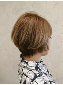 【flor 戸塚】*ハンサムショートボブ+シナモンベージュ*